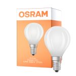 Osram LED Classic LED E14 Poire Filament Dépolie 3.8W 806lm - 827 Blanc Très Chaud | Équivalent 60W