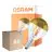 Lot 6x Osram Classic LED E14 Boule Filament Claire 4W 380lm - 827 Blanc Très Chaud | Équivalent 34W