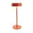 Eglo Lampe De Chevet Simeri Solar Acier Orange 3W 250lm - 830-860 Variable Blanc | IP44 - Dimmable tactile - USB-C
