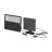 Eglo Applique Murale Panettieri Solar Noir 8W 1600lm - 840 Blanc Froid | IP65 - Détecteur De Mouvement