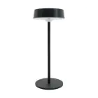 Eglo Lampe De Chevet Simeri Solar Acier Noir 3W 250lm - 830-860 Variable Blanc | IP44 - Dimmable tactile - USB-C