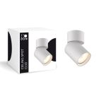 D'Lite Plafond Spot Clio Wit Kantelbaar| Geschikt voor 1x GU10