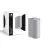 D'Lite Wandlamp Vossem Zilver Up & Down | Geschikt voor 2x GU10 