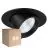 Voordeelpak 6x Noxion LED Spot Forza V2 Aluminium Zwart 28/32/36/40W - 3300/3700/4100/4500lm 36D - 930-940-957 CCT | 160mm - Zaagmaat 145mm - Beste Kleurweergave