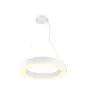 SLV Medo Ring 60 Hanglamp Aluminium Wit 27W 4000lm 110D - 930-940 CCT | Beste Kleurweergave - Dimbaar 