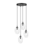 Emibig Hanglamp Astral Staal Zwart | Geschikt voor 4x E14 - Max 10W