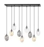 Emibig Plafondlamp Astral Staal Zwart | Geschikt voor 9x E14 - Max 10W