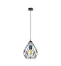 Eglo Hanglamp Carlton Staal Zwart | IP20 - Geschikt voor 1x E27 