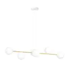 Emibig Hanglamp Gravity Staal Wit | Geschikt voor 6x E14 - Max 10W